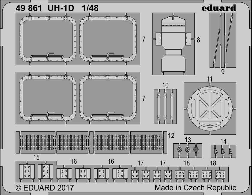 Eduard 49861 UH-1D KITTY HAWK 1/48 – image 2