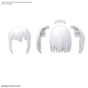 Bandai 67139 30MS OPTION HAIR STYLE PARTS VOL.10 ALL 4 TYPES – Bild 7