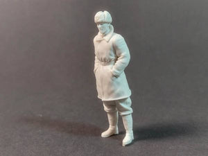 Panzer Art FI35-181 German tank officer in winter coat No.1 1/35 – immagine 2