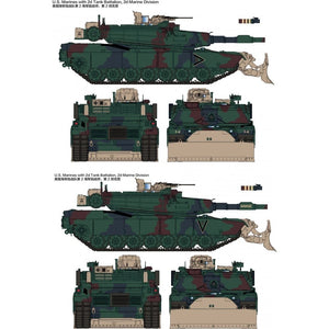 Rye Field Model 5048 USMC M1A1 FEP Abrams/Combat Dozer Blade 1/35 – imagen 4