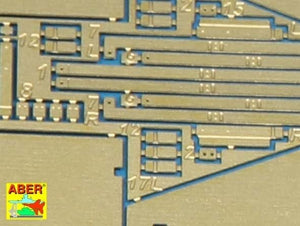 Aber 72A11 Jupes latérales pour Sturmgeschutz III (Early model) 1/72 – image 2