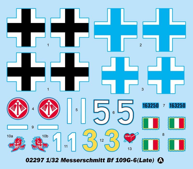 Trumpeter 02297 Messerschmitt Bf 109G-6 (Tardif) (1/32) – image 13