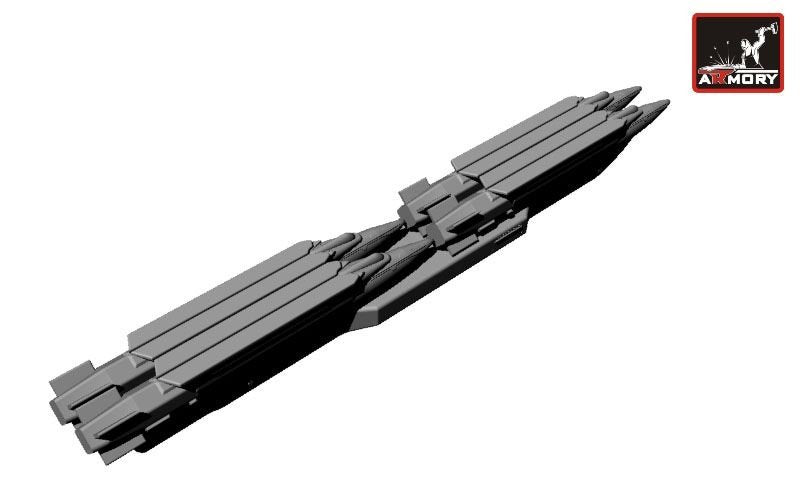 Armory Models ACA7303 GBU-39 SDB w/ BRU-61/A carriage system 1/72 – immagine 7
