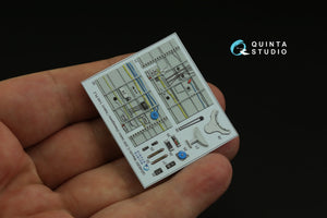 Quinta Studio QD48391 Macchi C.205 Veltro 3D-Printed &amp;amp; coloured Interior on decal paper (Hasegawa/Italeri) 1/48 – zdjęcie 5