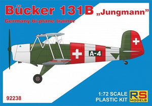 RS Model 92238 Bucker 131 B &amp;quot; Jungmann&amp;quot; 1/72
