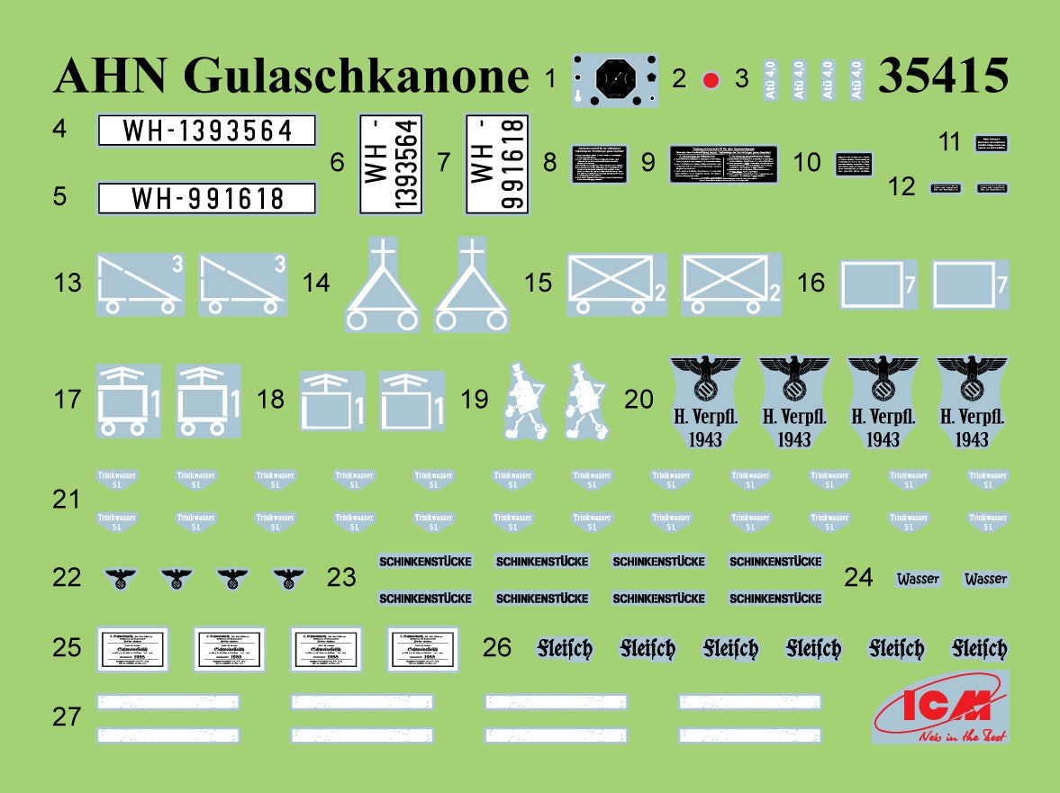 ICM 35415 Gulaschkanone, cuisine de campagne dans le camion AHN 1/35 – image 11