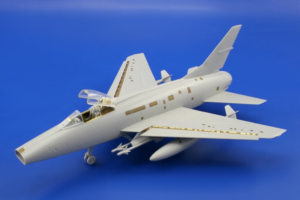Eduard 48660 F-100D exterior 1/48 Trumpeter – zdjęcie 3