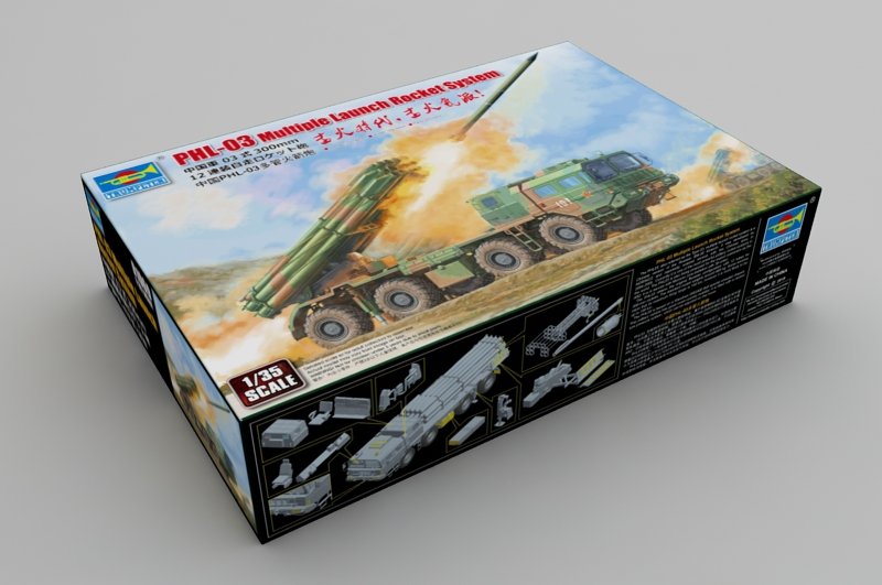 Trumpeter 01069 PHL-03 Multiple Launch Rocket System 1/35 – imagen 17