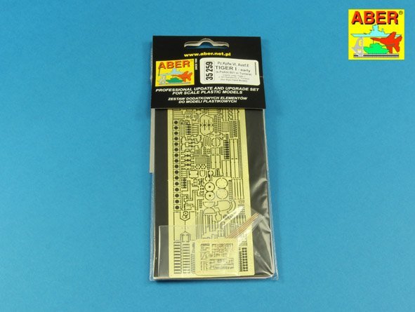 Aber 35259 Sd.Kfz.18 Pz.Kpfw.VI Ausf.E Tiger I (s.PzAbt. 501 in Tunisia) 1/35 – zdjęcie 18