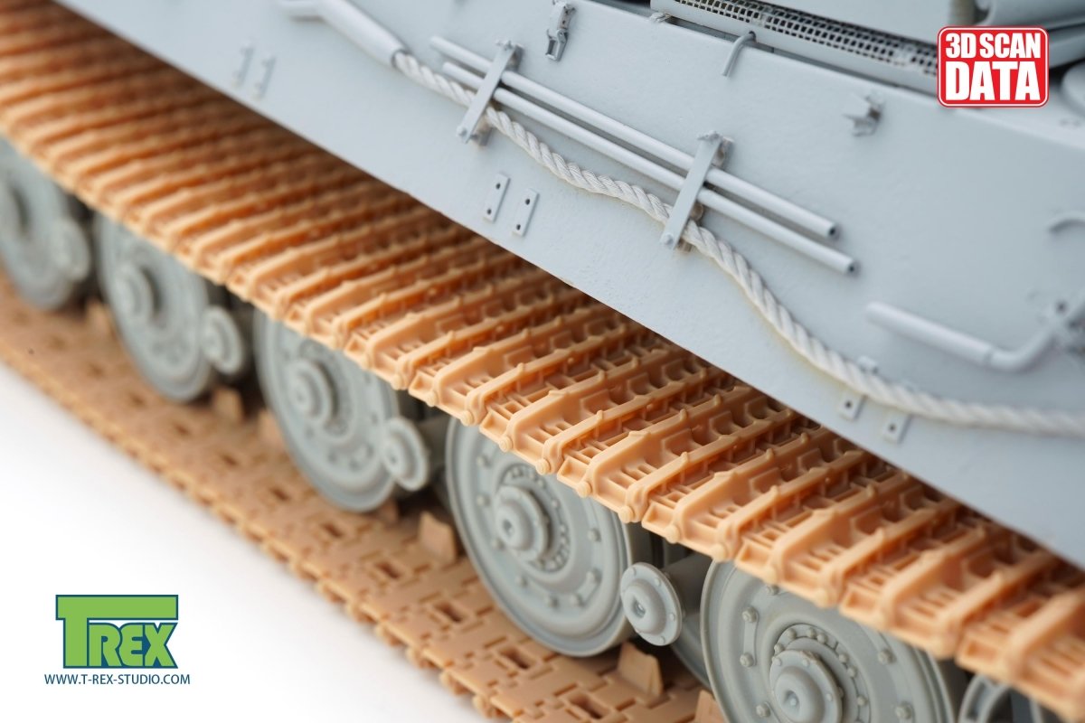 T-Rex Studio TR85049 King Tiger Tracks Common Type 1/35 – immagine 5