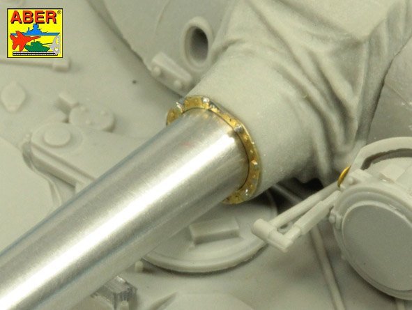Canon Aber 35L-250 125 mm 2A46 pour chars russes T-64 et T-72A (pour Trumpeter) 1/35 – image 8