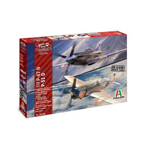 Italeri 35102 WAR THUNDER - P-47 N &amp;amp; P-51 D 1/72