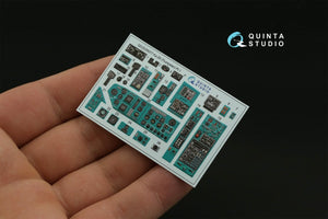 Quinta Studio QDS-35077 Ka-29 3D-Printed &amp;amp; coloured Interior on decal paper (Trumpeter) (Small version) 1/35 – immagine 8