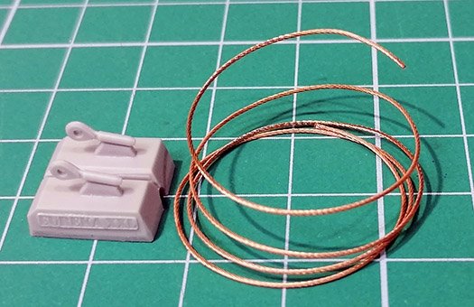 Eureka XXL ER-3564 Towing cable for IFV Stryker &amp;amp; Canadian LAV 1/35 – Bild 4