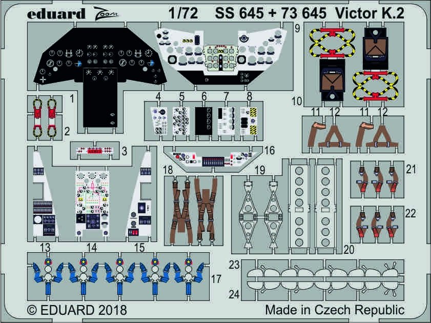 Eduard SS645 Victor K.2 1/72 AIRFIX