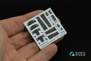 Quinta Studio QD48282 F-104A/С 3D-Printed &amp;amp; coloured Interior on decal paper (Kinetic) 1/48 – zdjęcie 5