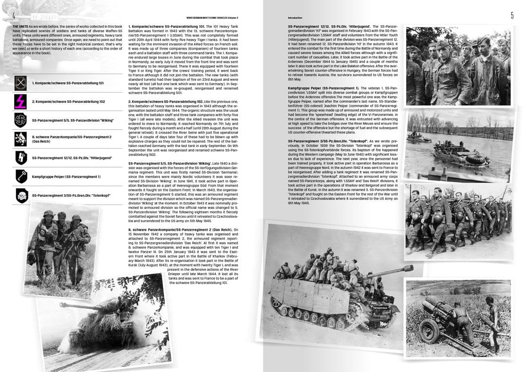 AK Interactive 516 VÉHICULES SS ALLEMANDS LES PLUS EMBLÉMATIQUES DE LA SECONDE GUERRE MONDIALE. VOLUME 2 – image 2