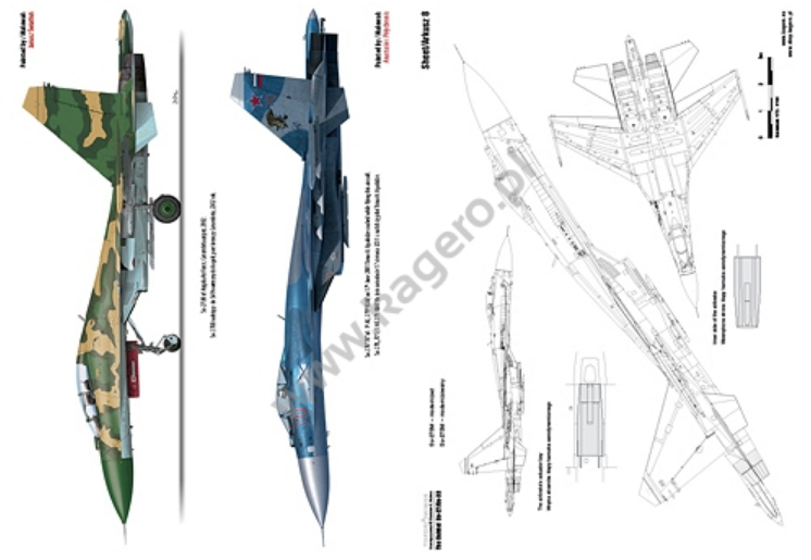Kagero 7083 The Sukhoi Su-27/Su-33 EN/PL – immagine 5