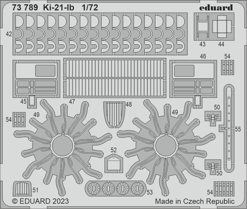 Eduard 73789 Ki-21-Ib ICM 1/72 – imagen 2