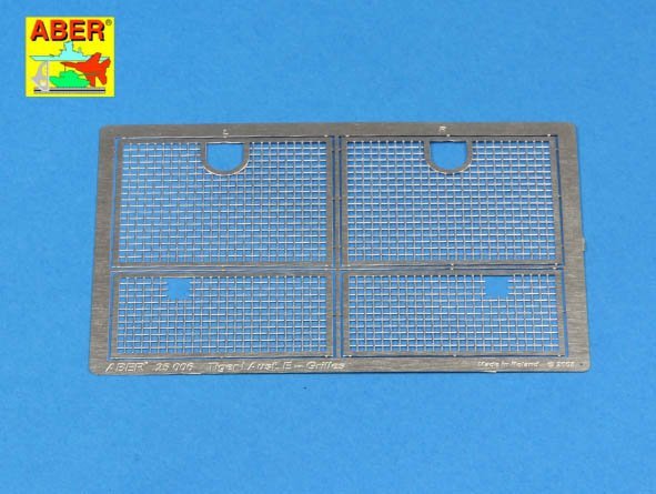 Aber 25006 Grilles for Sd.Kfz.181 Tiger I 1/25