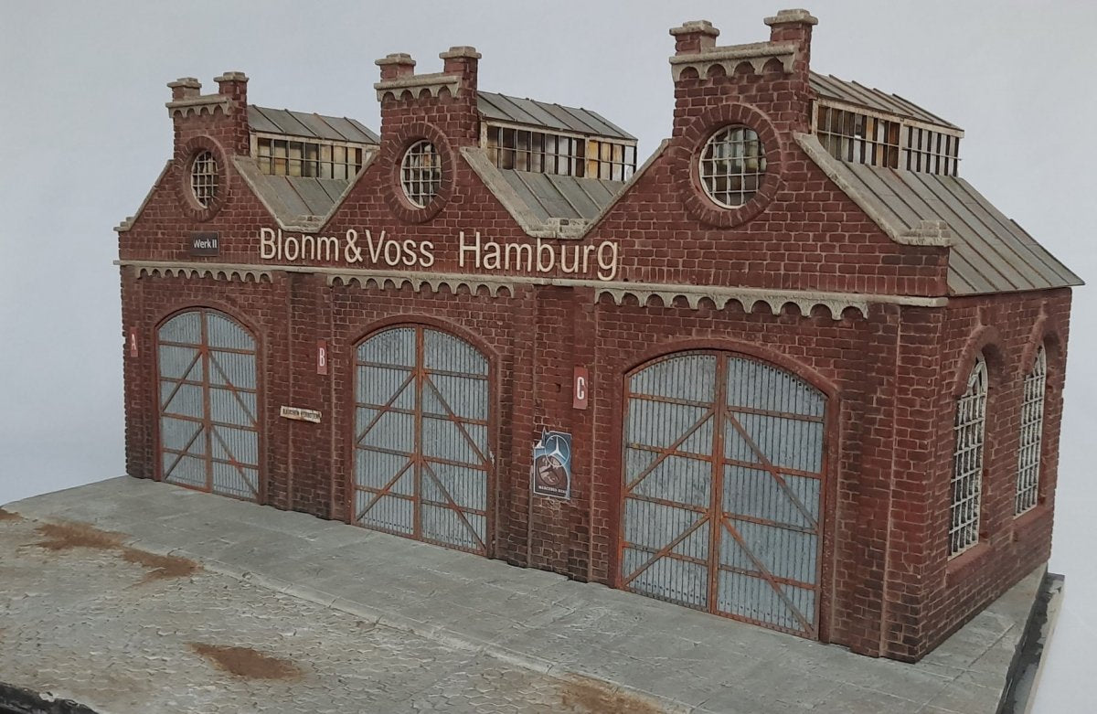 RT-Diorama 35285 Diorama-Base: &amp;quot;Industrial Hangars&amp;quot; 1/35 – immagine 15
