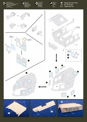 MK1 Design MM-35007 M-ATV DETAIL-UP ETCHED PART 1/35 – immagine 3