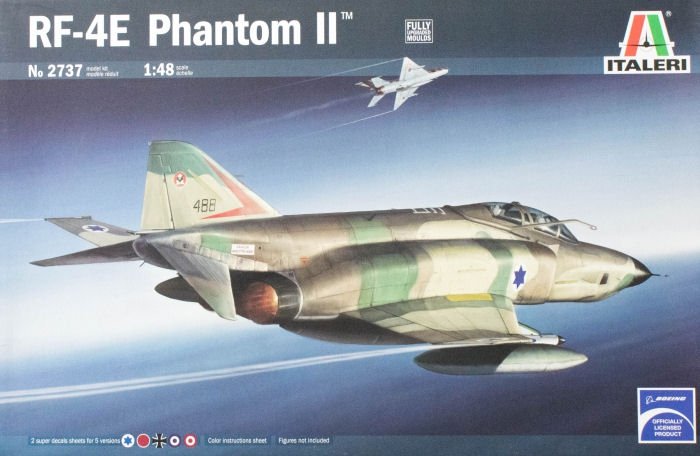 Italeri 2737 RF-4E PHANTOM ll 1/48
