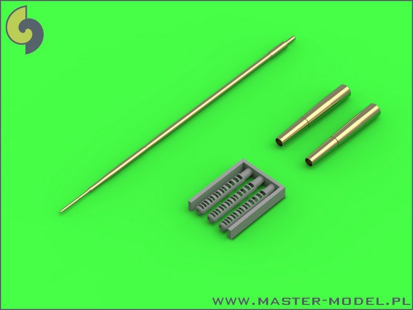 Master AM-72-074 Shenyang J-6/F-6 - gun barrels set &amp;amp; Pitot Tube 1/72
