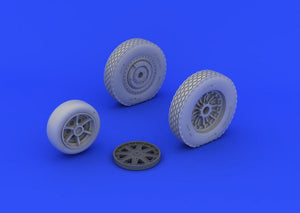 Eduard 648203 P-39 wheels late 1/48 (EDUARD) – immagine 4