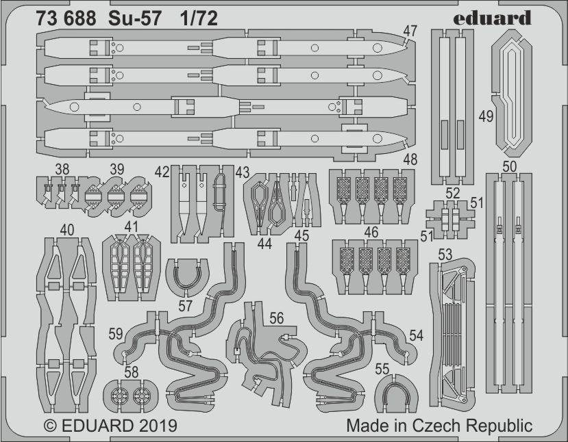 Eduard 73688 Su-57 1/72 ZVEZDA – image 2