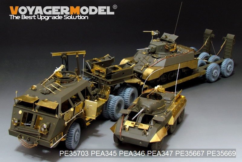 Voyager Model PE35703 WWII US M25 tank transporter (For TAMIYA 35230)1/35 – immagine 3