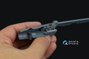 Quinta Studio QD72109 MiG-21PFM Gray panels 3D-Printed &amp;amp; coloured Interior on decal paper (Eduard) 1/72 – Bild 10