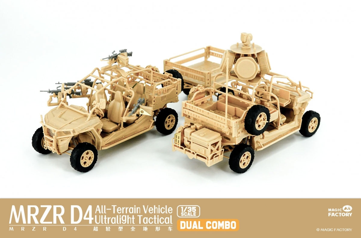 Magic Factory 2005 MRZR D4 Ultralight Tactical All-Terrain Vehicle 1/35 – immagine 3