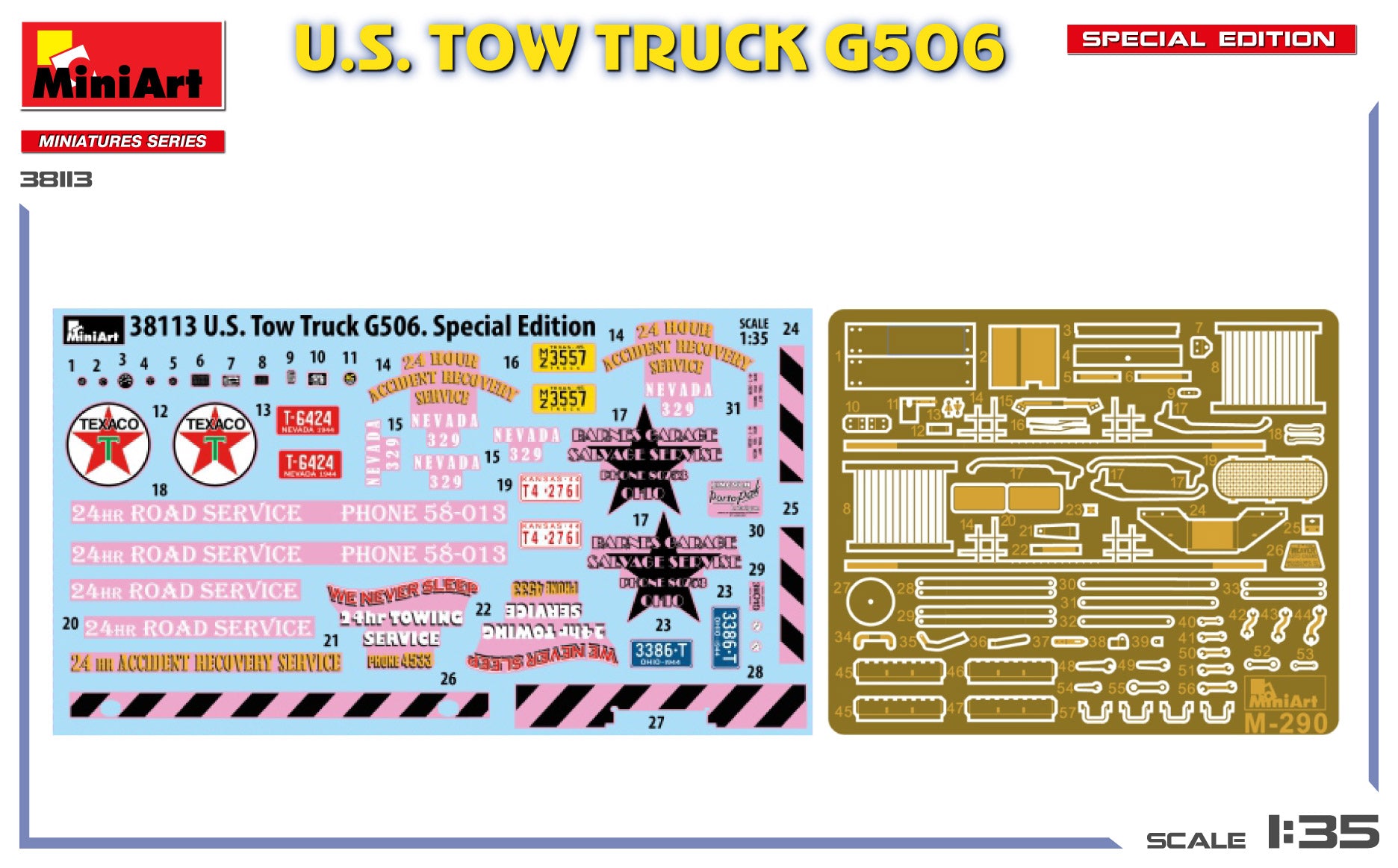 MiniArt 38113 U.S. Tow Truck G506. Special Edition 1/35 – Bild 2