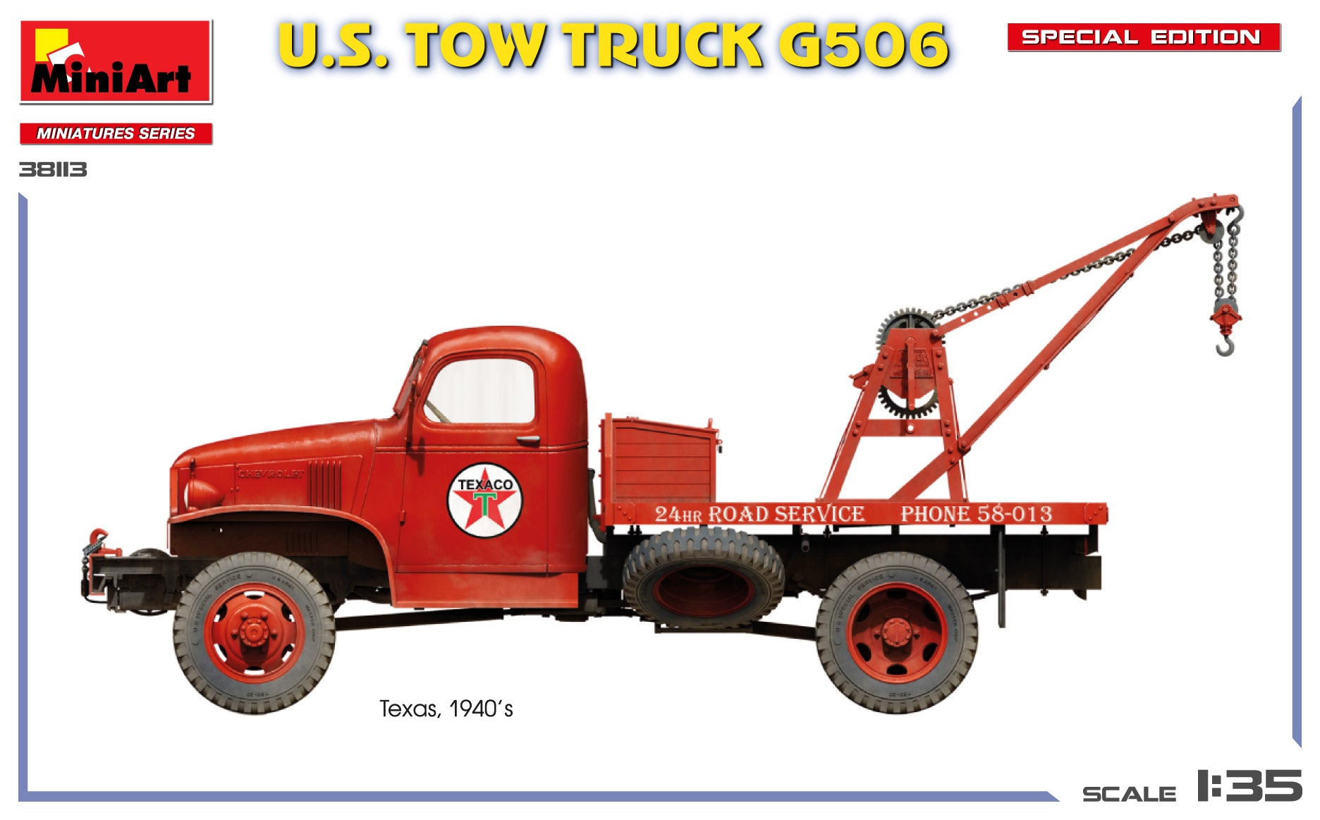 MiniArt 38113 U.S. Tow Truck G506. Special Edition 1/35 – Bild 6