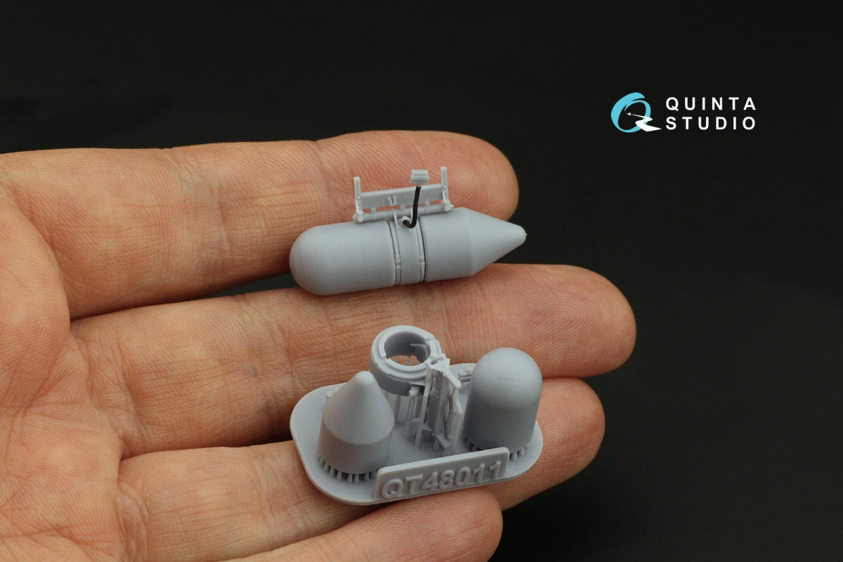 Quinta Studio QT48011 Nacelle radar AN/APS-4 (Tous les kits) 1/48  – image 8