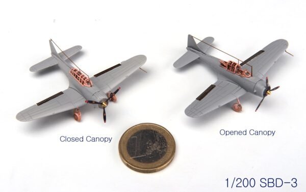 Ensemble d&amp;#39;avions de pont USS Enterprise de la Seconde Guerre mondiale MK1 Design MS-20018 pour CV-6 Enterprise à l&amp;#39;échelle 1/200 – image 19