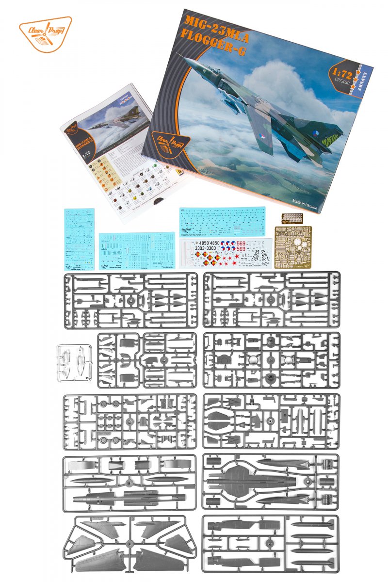 Clear Prop! CP72030 MiG-23MLA Flogger-G EXPERT KIT 1/72 – immagine 6