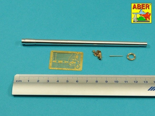 Aber 35L-314 Zestaw uzbrojenia do rosyjskiego czołgu T-14 Armata: lufa do 125 mm 2A82-1M oraz lufa do 12,7 mm km Kord 1/35 – zdjęcie 3