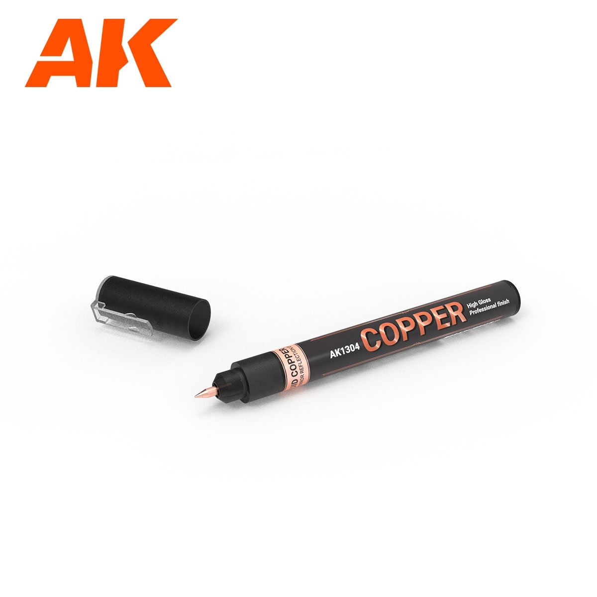 AK Interactive AK1300 METALLIC LIQUID MARKERS – 4 UNITS SET – immagine 5