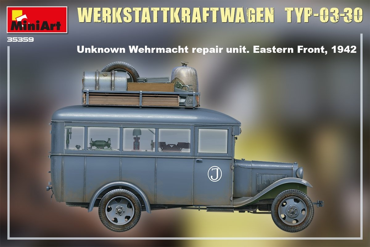 MiniArt 35359 WERKSTATTKRAFTWAGEN TYP-03-30 1/35 – Bild 6
