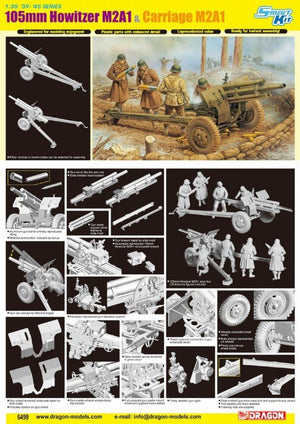 Dragon 6499 105 MM Howitzer M2A1 1/35