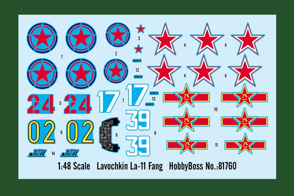 Hobby Boss 81760 Lavochkin La-11 Fang 1/48 – immagine 5