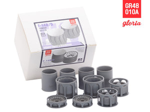 Gloria GR48010A F-14B/D F110-GE-400 Exhaust Nozzle &amp;amp; Afterburner OPEN TAMIYA/G.W.H. 1/48 – zdjęcie 4