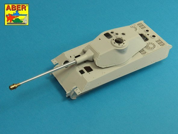 Aber 35L-247 Barrel for German 8,8cm Kw.K 43/3 L/71 (one part) gun used on Tiger B Porsche turret-early 1/35 – immagine 6