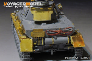 Voyager Model PE351042 WWII German Pz.Kpfw.IV Ausf.F2 Basic For Border BT-003 1/35 – immagine 12