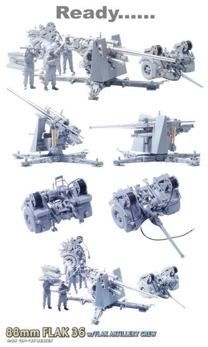 Dragon 6260 Flak 36 de 88 mm (1/35) – image 4
