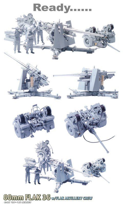 Dragon 6260 Flak 36 de 88 mm (1/35) – image 4