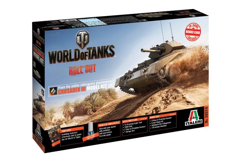 Italeri 36514 World of Tanks - CRUSADER III 1/35