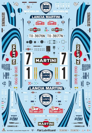 Italeri 4709 Lancia Delta HF integrale 16v 1/12 – immagine 4